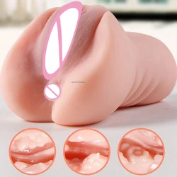 Pocket Pussy Artificial Vagina Realistic Vaginal Male Masturbators Erotic Adult Sex Toys Real Vagina for Men Eroticos Sex Shop