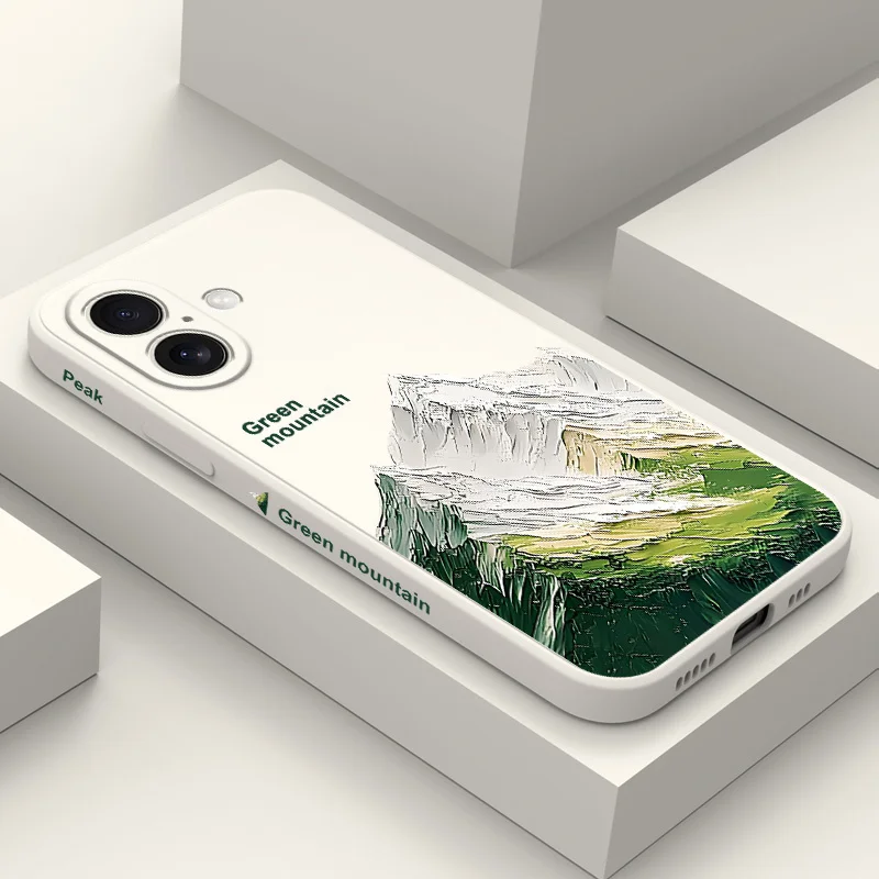 

Painting Beauty Phone Case For iPhone 16 16e 15 14 13 12 11 X XR XS Plus Pro Max Mini Silicone Cover