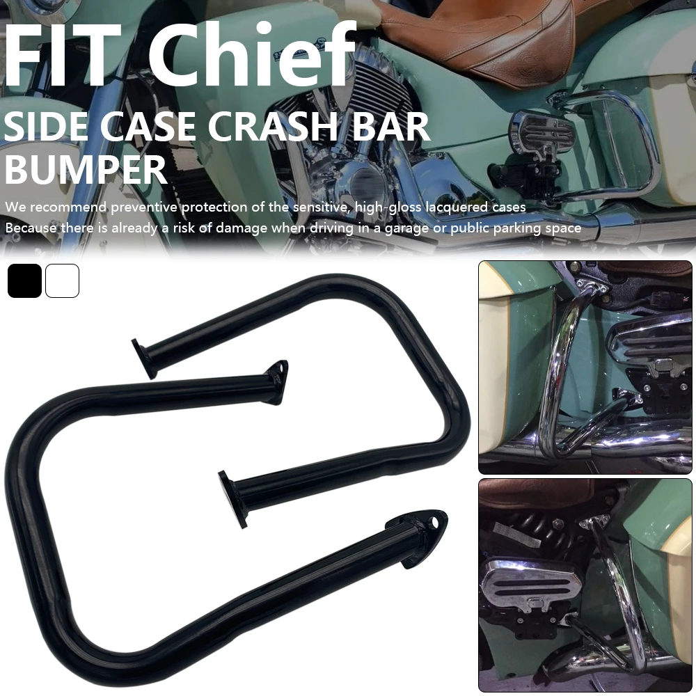 Saddlebags Crash Protector Case Protection Bar Fit For Indian Chief Classic Chieftain Dark Horse Vintage Roadmaster Springfield