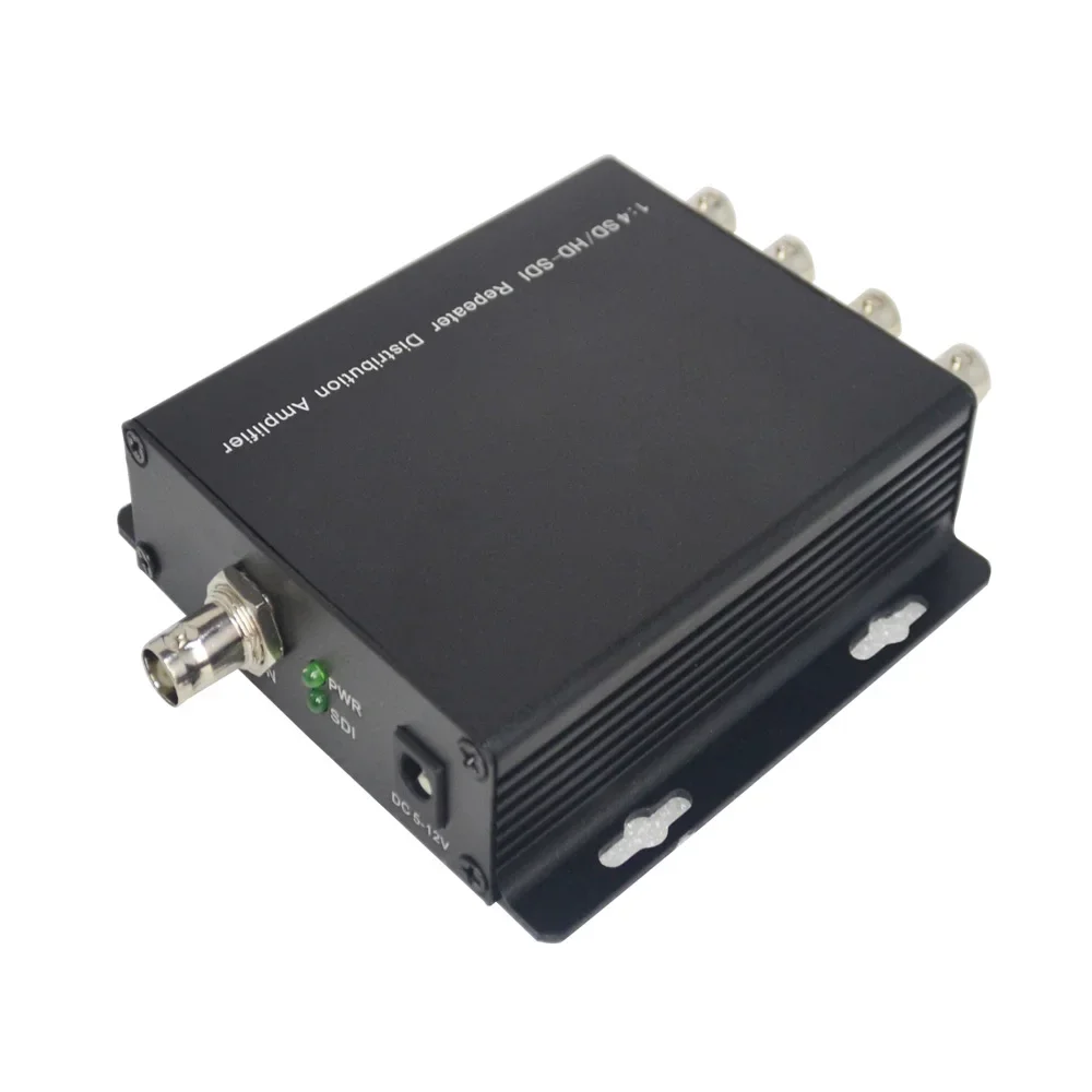 for HD-SDI signal amplifier for SDI repeater1x4, Support SD/HD/3G-SDI Video Splitter Extender Adapter Distribution up to 400M