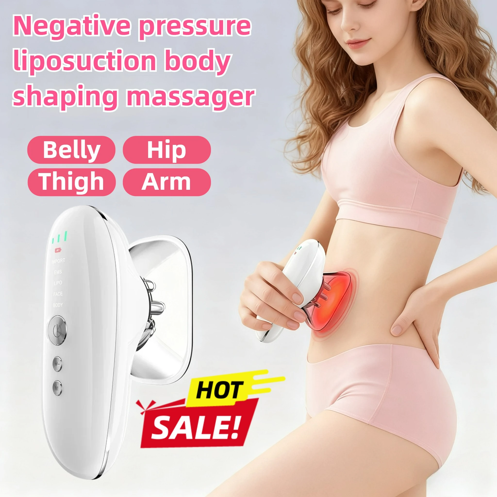 جهاز تحديد الجسم متعدد الوظائف مُدلك سلوليت لشد الوجه وشد الجلد وعلاج البطن والساق للاستخدام المنزلي #1