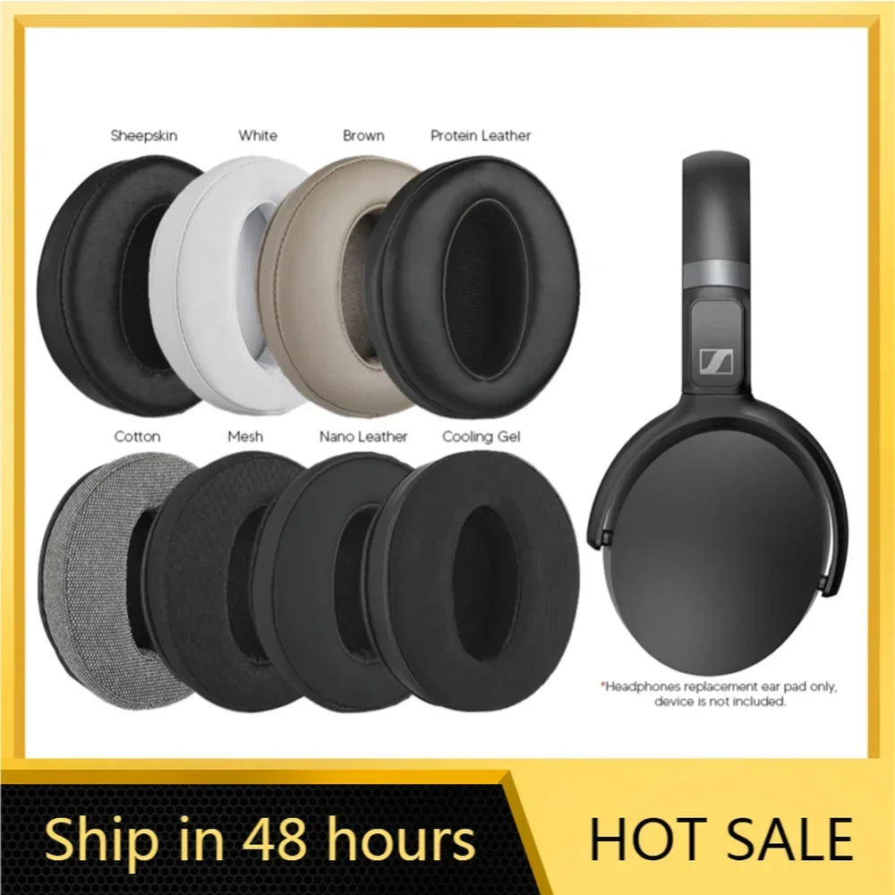 Cuscinetti auricolari di ricambio per Sennheiser HD 4.50BT HD4.50BTNC HD 450BT 4. Cuscini copri auricolari per cuffie 40BT HD4.40BT