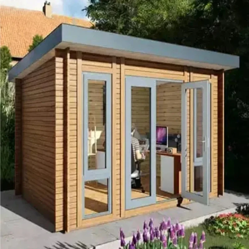 Wooden Fac Modern Prefried Buildings Ready Hom Sheds Garden Office Container Pref Hous