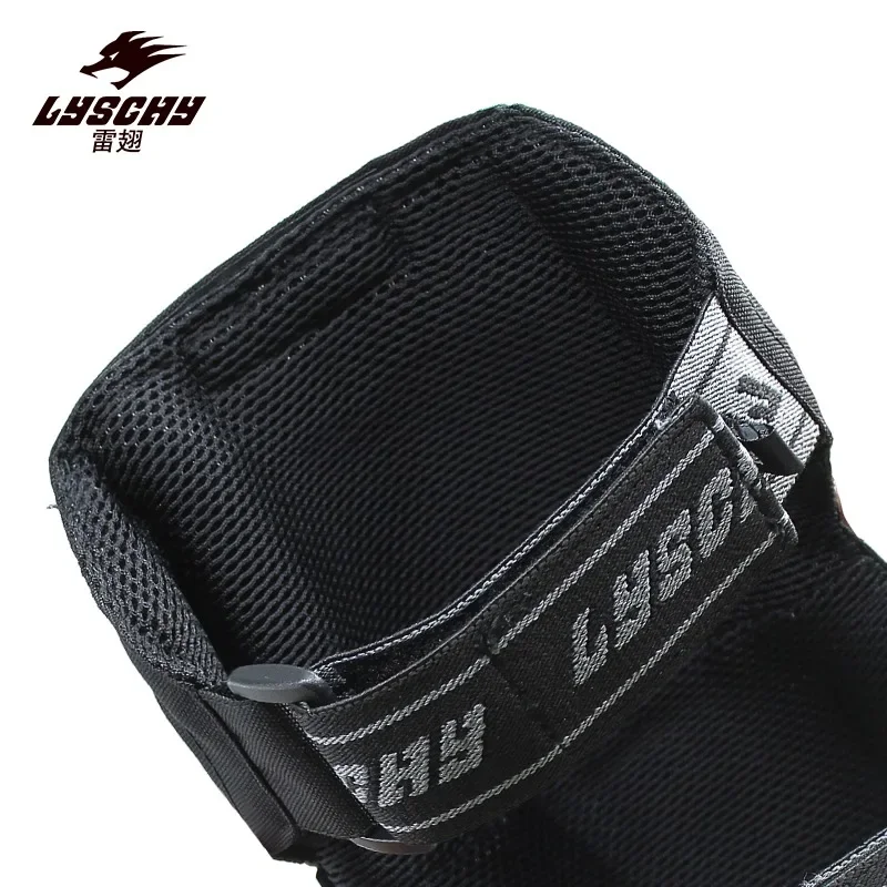 CE Certification LYSCHY Motorcycle Knee Pads Reflective Knee Pads For Moto Motocross Knee Pads Motorcyclist Knee Pads