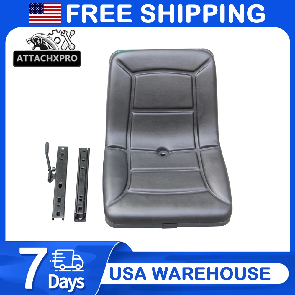 

ATTCHXPRO Mini Excavator Forklift Seat Fits all U.S. Excavators,Free Shipping Spring Gift