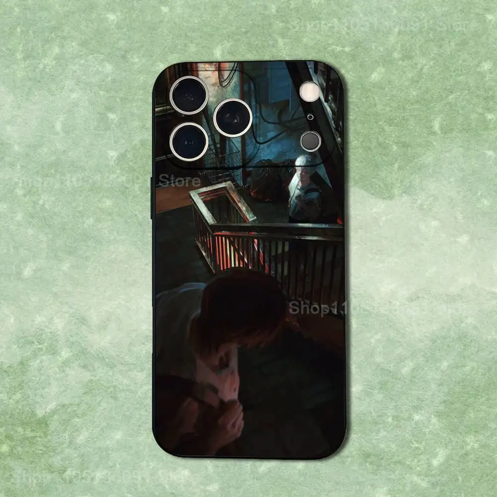 Comic H-Hikaru D-Died Phone Case For iPhone 14,13,17,12,11,16,15,Plus,Pro Max,XS,X,XR,SE,Mini,Soft Silicone Black Cover