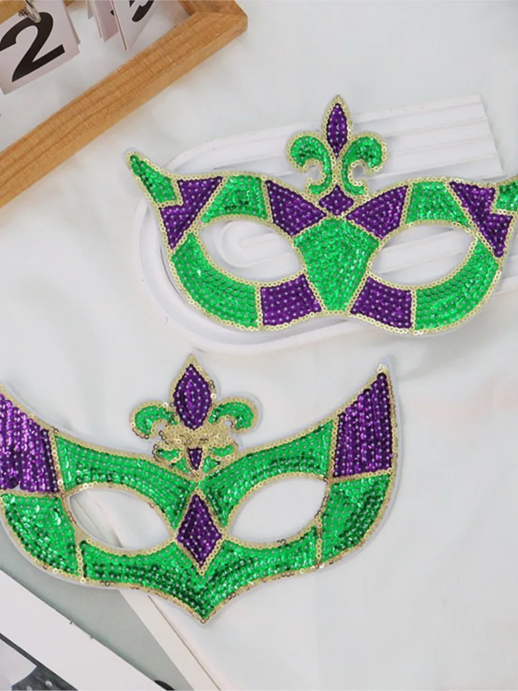 Masque pour les yeux Sexy à paillettes, bal de mascarade vénitien, déguisement de fête d'halloween, accessoires de Costume, masque facial pour dame