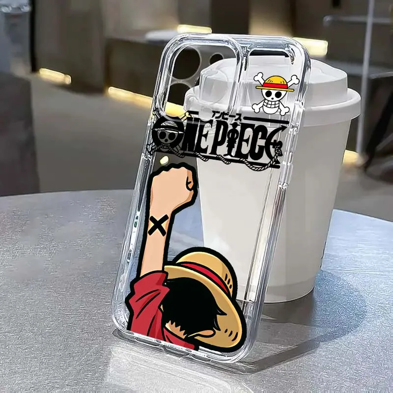 

One Piece Roronoa Zoro For Apple iPhone 17 Air 16e 16 15 14 13 12 11 Mini Pro Max Plus Transparent Soft Cover Phone Case