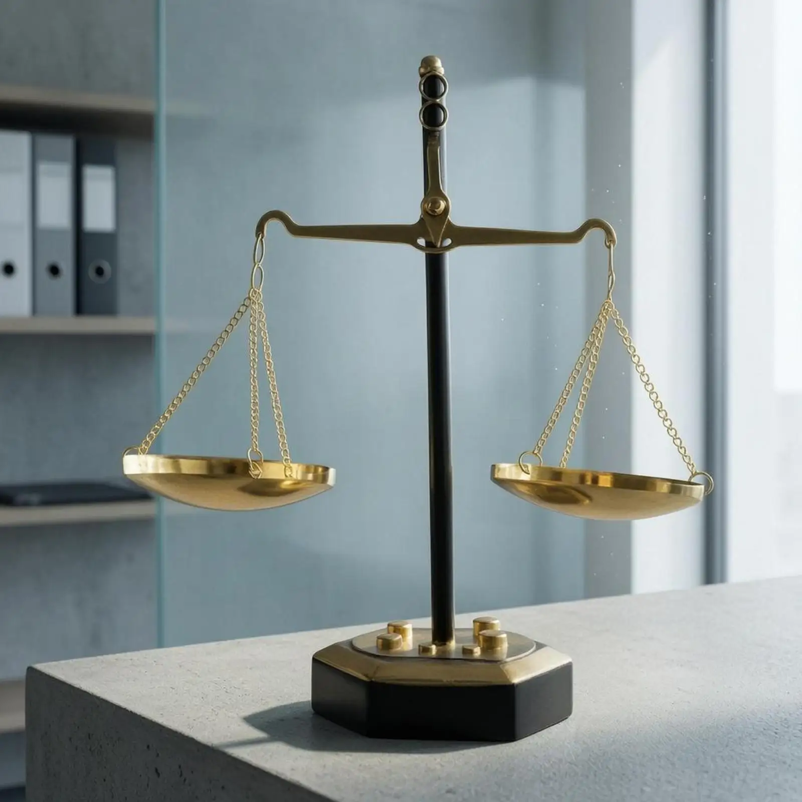 Iron Scale Ornament Vintage Style Decorative Balance Scale Collector's Item