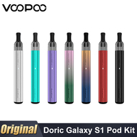 Original VOOPOO Doric Galaxy S1 Pod Kit 16W 800mAh Battery 2ml Cartridge 0.7ohm Coil Vape E Cigarette Vaporizer