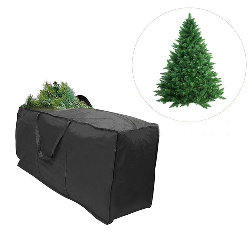 Waterproof Christmas Tree Storage Bag Outdoor Cushion Storage Pouch Christmas Decor Storage Bag -S