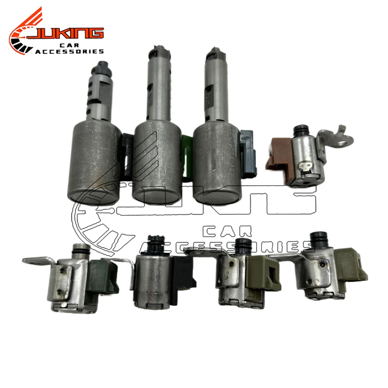 

8PCS Original AW55-50SN AW55-51SN AF23 AF33 RE5F22A AW55 50SN AW55 Transmission Solenoid Kit & Gasket For Chevrolet Volvo Nissan