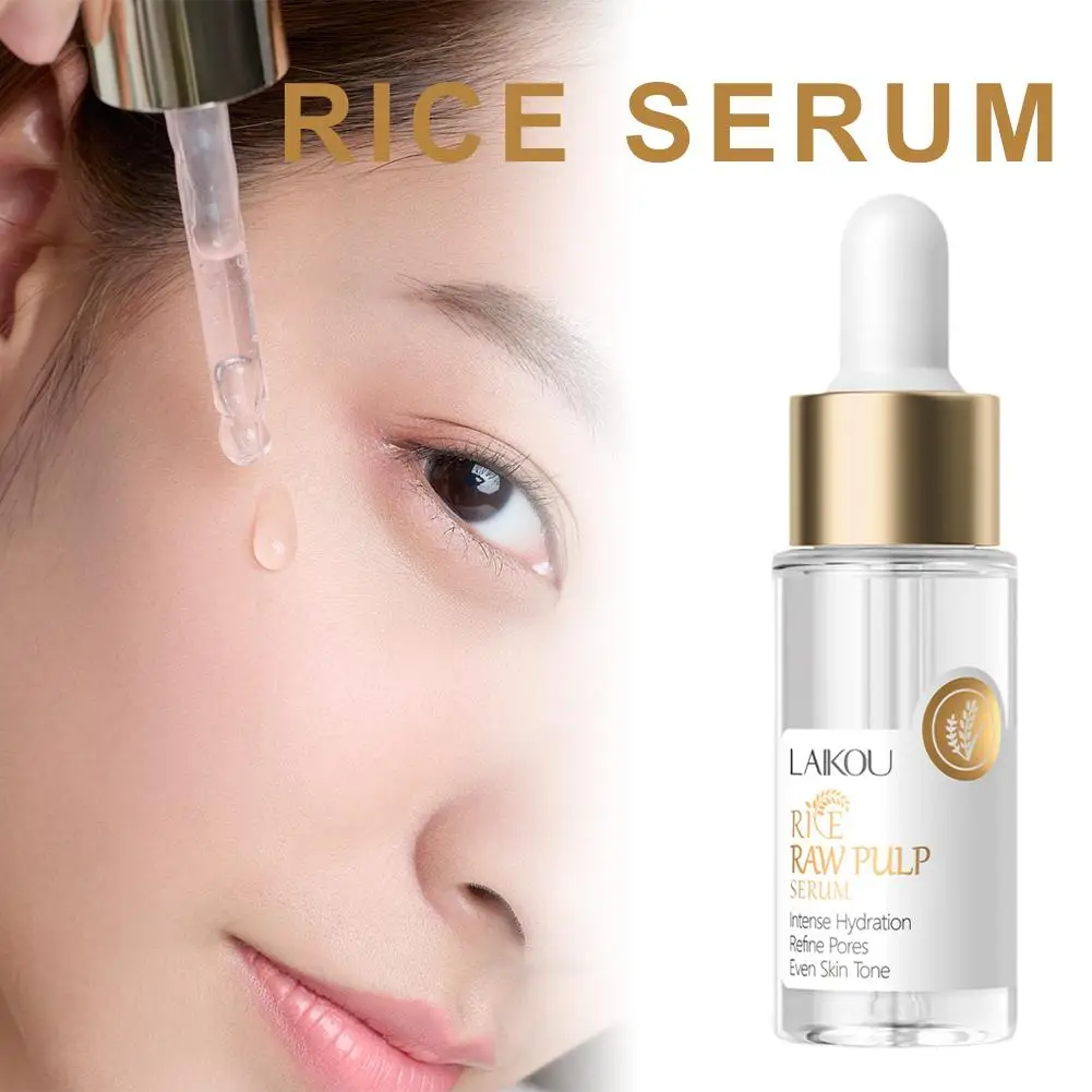 Soro de polpa de arroz ácido hialurônico essência facial nutritivo soro cuidados hidratante soro brilho da pele g4m0
