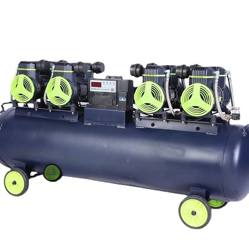 Oil-free air compressor, intelligent pressure regulating air compressor, woodworking paint pump