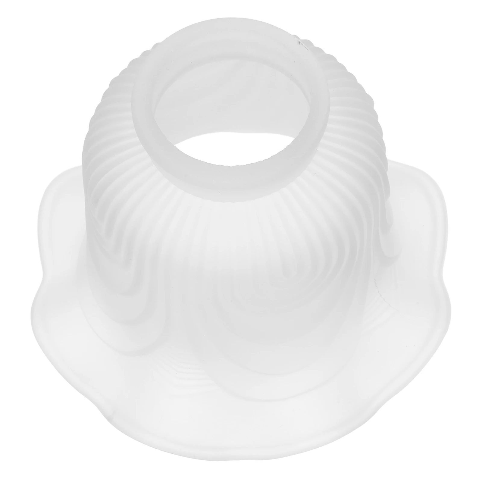 

Glass Lamp Shade Replacement 43Mm Hole Modern Romantic Flower Petal Pendant Cover for Dining Room Bedroom Ceiling Light Fixtures