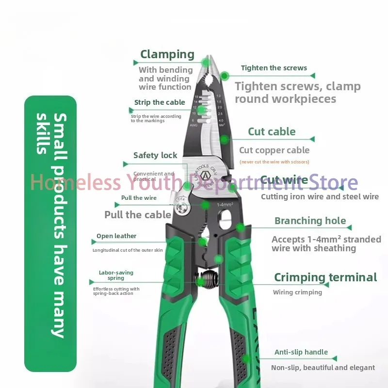 

9-in-1 Multi-functional Fine-toothed Pliers