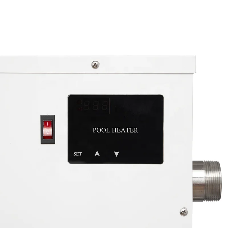 TLF 11 кВт 220 В электрический спа-нагреватель для гидромассажной ванны, водяной термостат с сенсорным экраном для надземного бассейна, спа-ванны