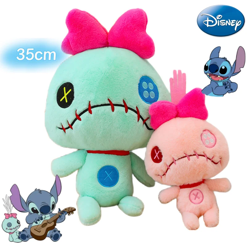 

Плюшевая игрушка по мотивам мультфильма Disney Lilo & Stitch, необычная плюшевая подушка в виде девочки, забавная и милая, украшение для спальни, праздничный подарок