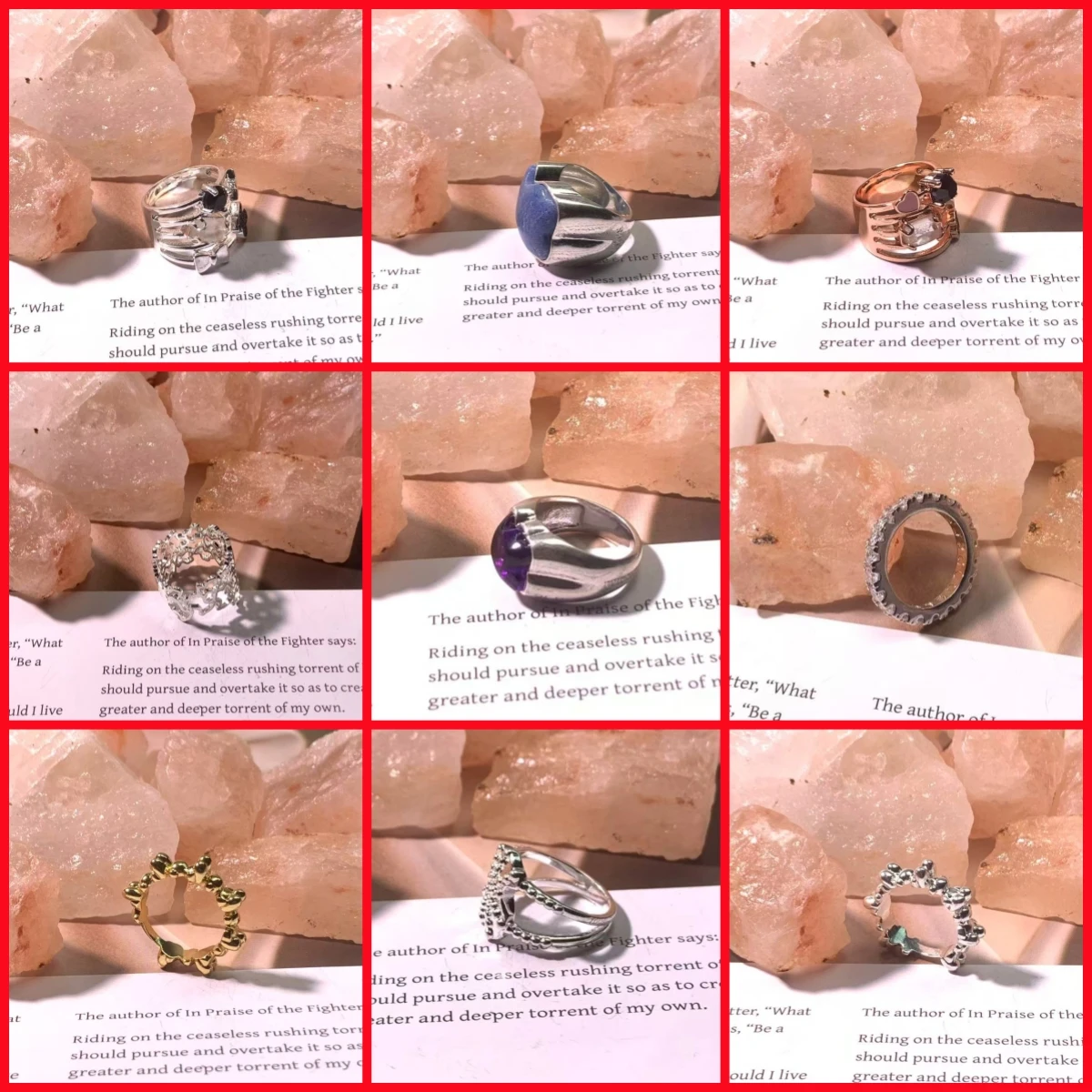 

The new 2025 bear set gemstone ring is the perfect choice for DIY gifts.