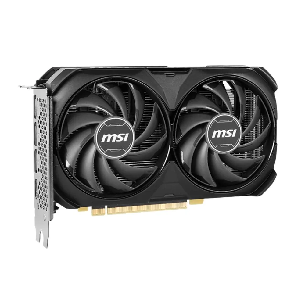 MSI GeForce RTX 4060 VENTUS 2X BLACK 8G OC Gaming Graphics Card 8G GDDR6 128-bit PCI-E 4.0x8 HDMI DP 8Pin Desktop Video Card New