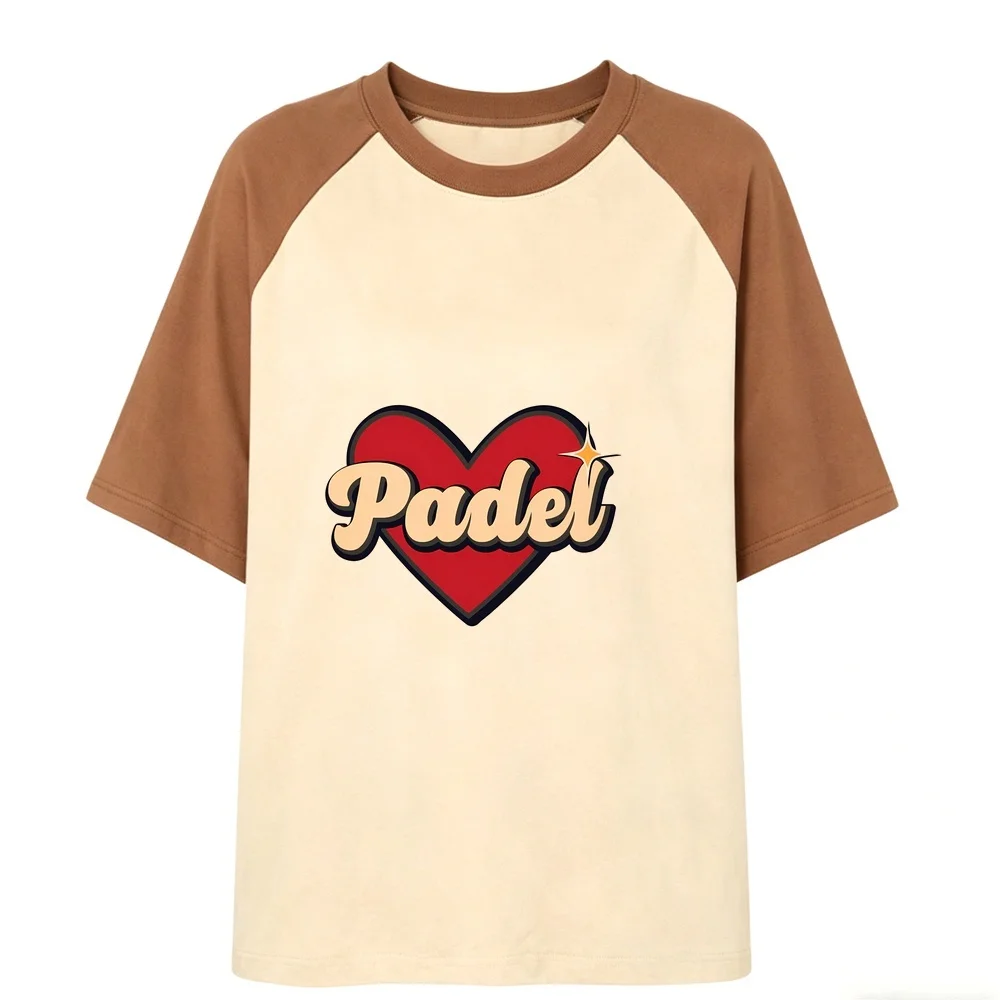 Padel shirt femme 80s emo meme t shirt summer cutecore gothic Retro