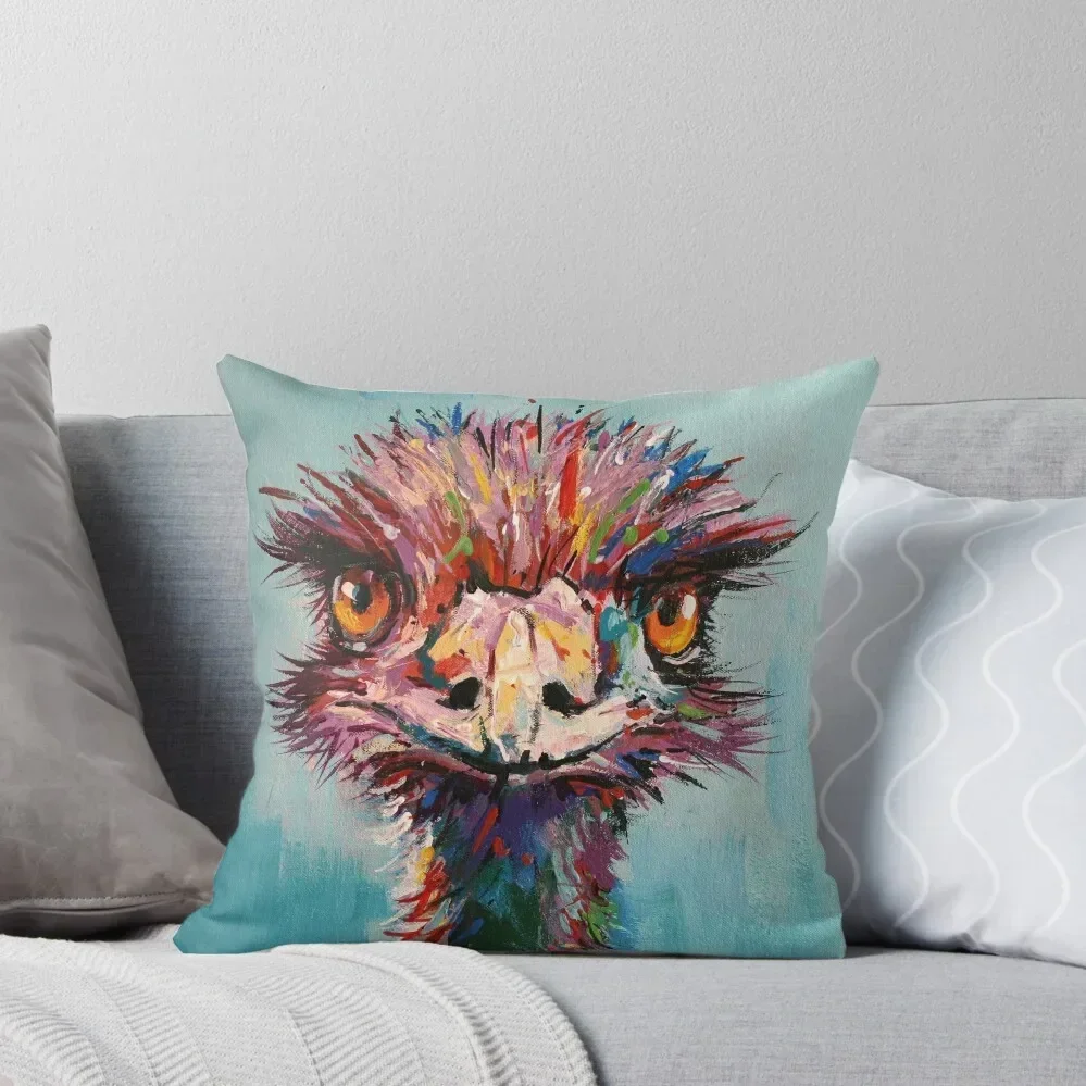 

Wise Emu Throw Pillow Bed pillowcases Christmas Covers luxury decor Pillow Covers Decorative pillow