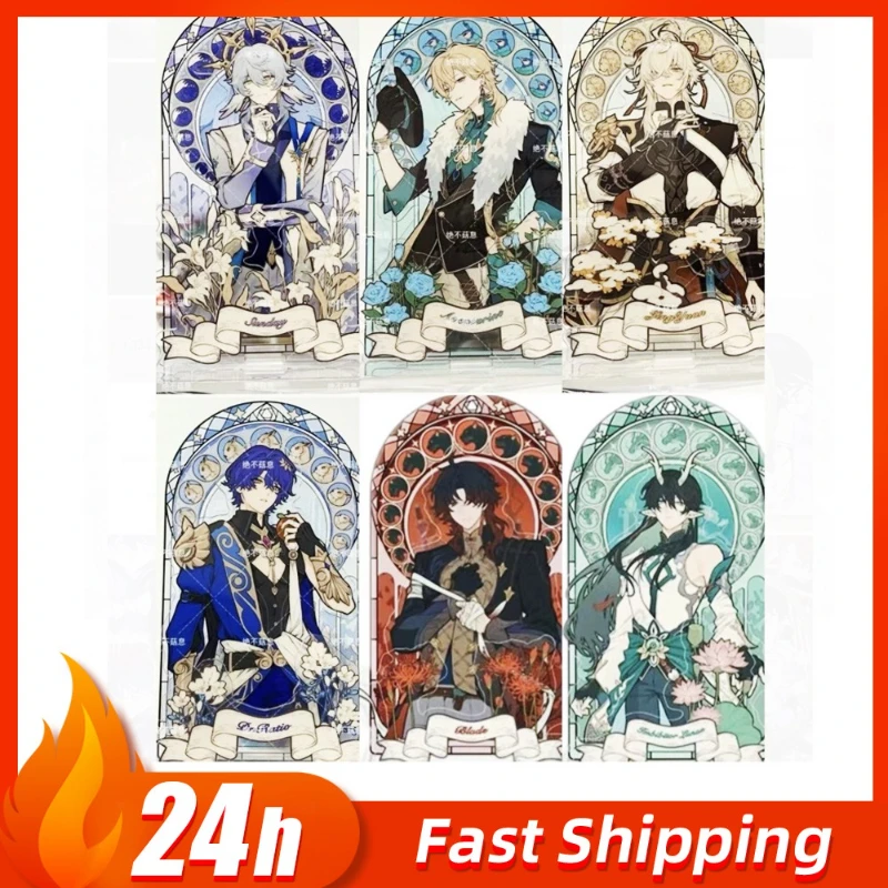 

10 см/3,93 дюйма Honkai: Star Rail игровые фигурки периферийные дешевые Mi цветная оконная подставка для карт акриловая доска друзья подарочные украшения игрушка
