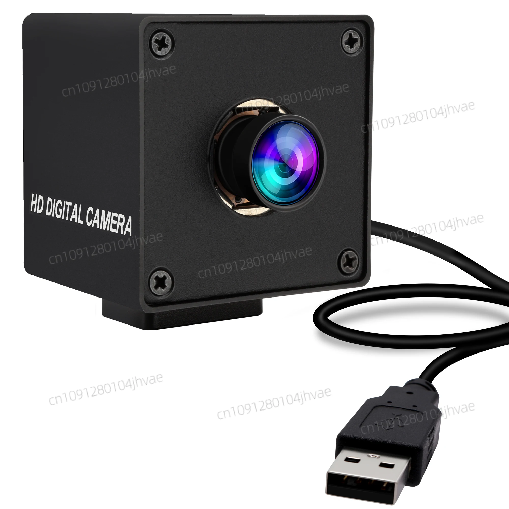 1080P 120fps USB Autofocus Camera No Distortion 11.6mp Lightburn Camera Wide Angle High Speed Mini Webcam for Computer Laptop