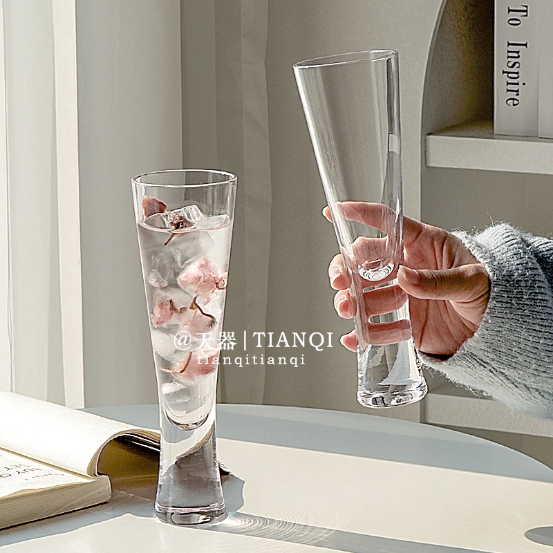 

Tianqi crystal small waist juice cup household champagne cocktail fruit red wine glass goblet