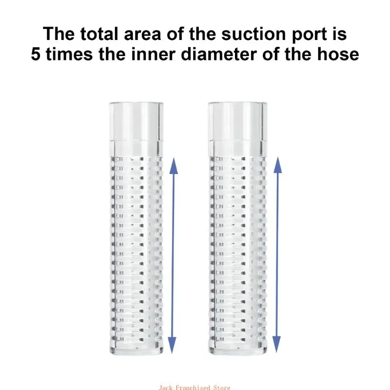 Aquariums Surface Skimmer Clear Tube for Filter Filtration for Oil Protein Scums Dust Filter Drain Tube Pipe