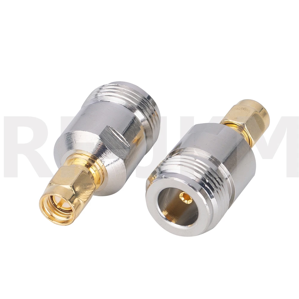 Steckverbinder 1 Stück SMA Stecker Buchse auf SMA BNC UHF N F Typ Stecker Buchse RF-Adapter – Detail 2