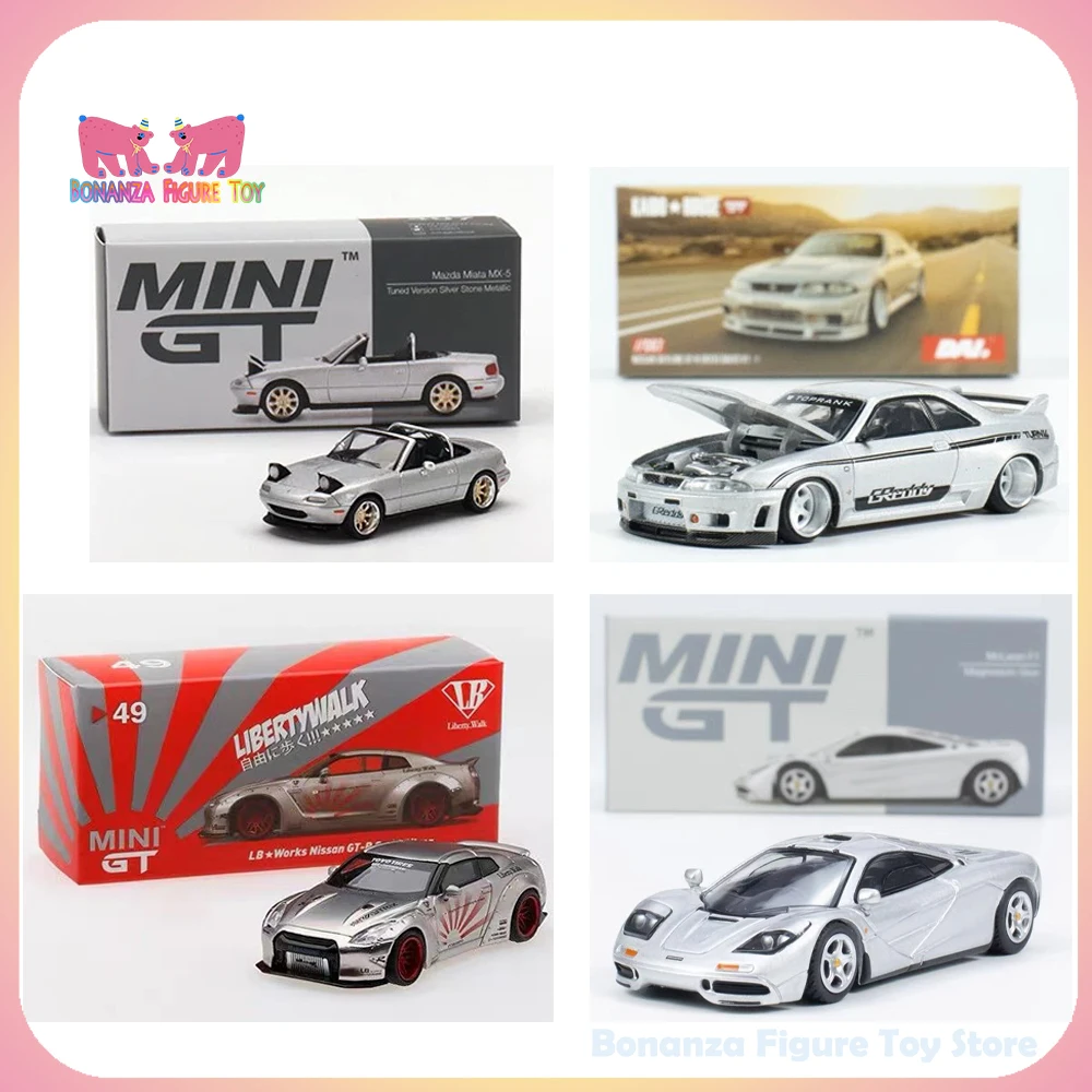 Mini Gt Alloy Car Model Limited Edition Range Rover Alloy Kaido House Collectors Edition Series Rubber Tires Toy Decoration Gift