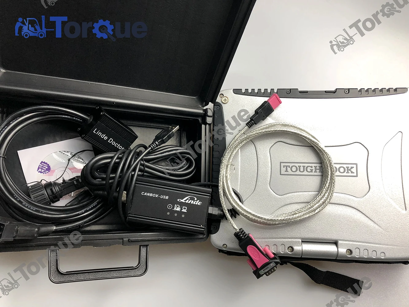 

Для Linde canbox doctor Linde pathfinder сканер вилочного погрузчика для Linde Doctor Toughbook CF19 диагностический инструмент для ноутбука