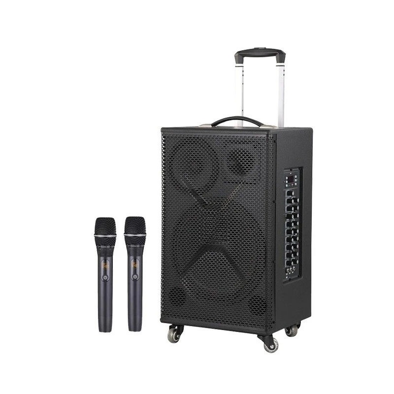 Outdoor square audio 450W high-power professional live broadcast performance tie rod singing speaker