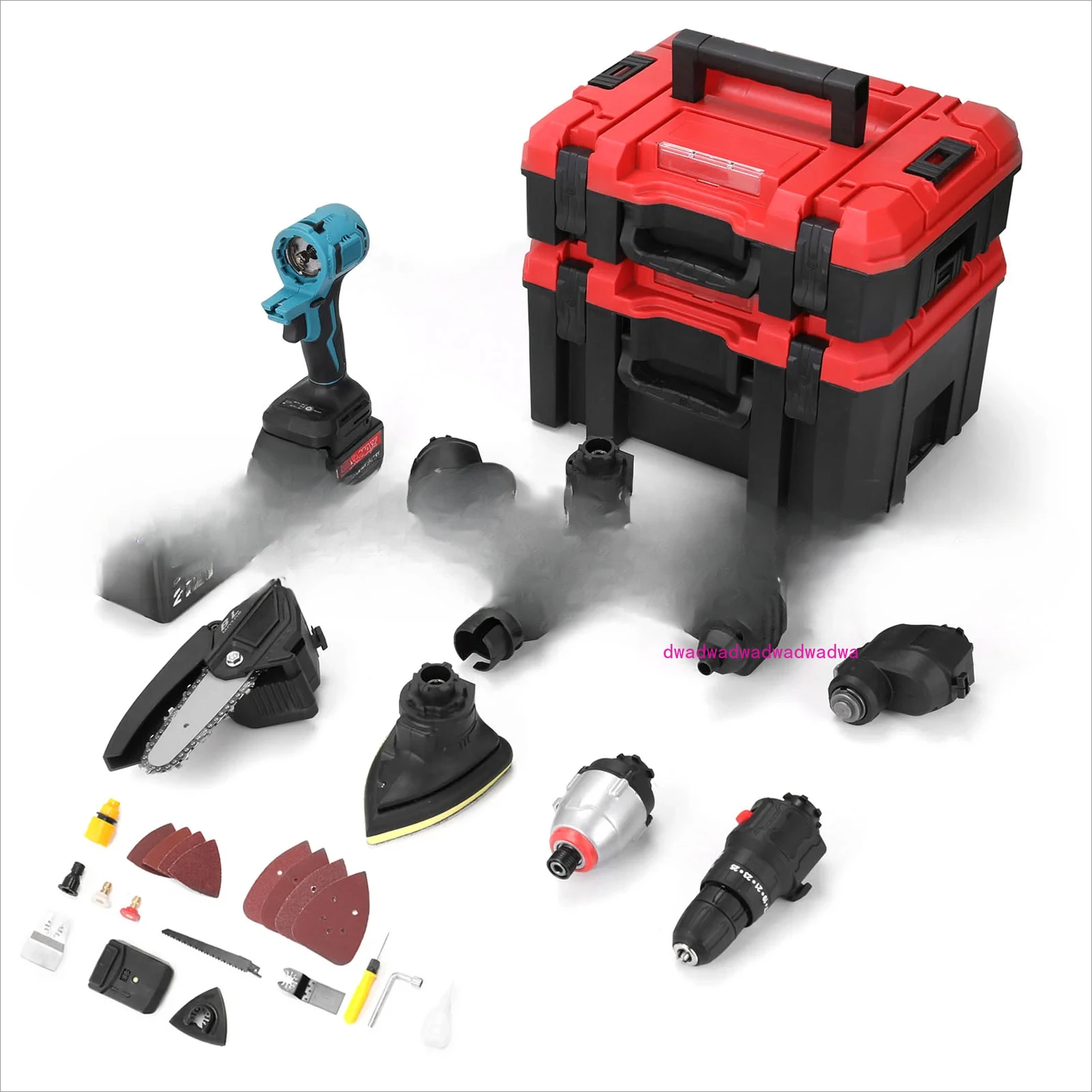 Factory Power Drills Kit 21v Portable Electric Cordless Brushless 18V Cordless Drill Lithium Battery Power Tools Kit