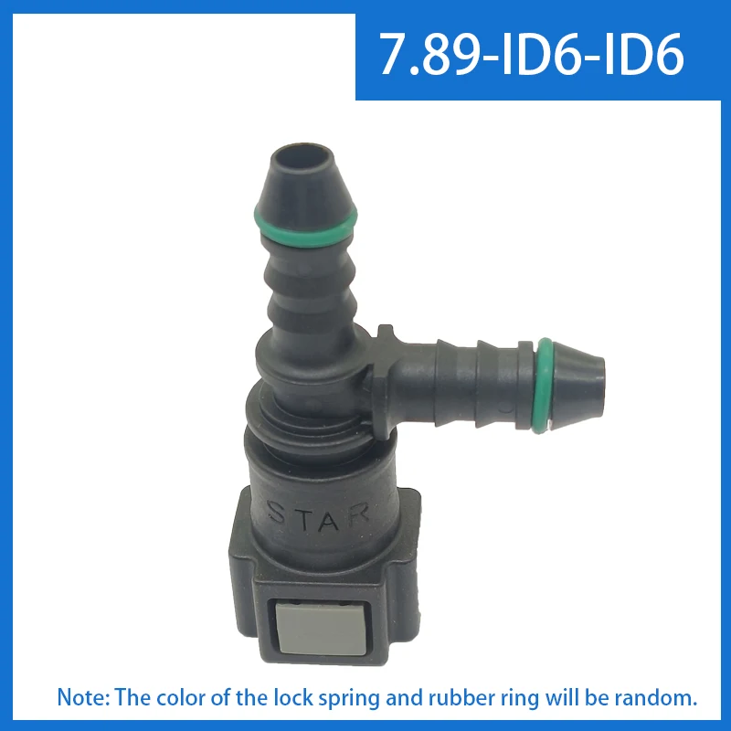 2pcs x 7.89-ID6-ID6 K-Type T-Type Auto Car Fuel Line Hose Quick Release Connector Carburetor Part