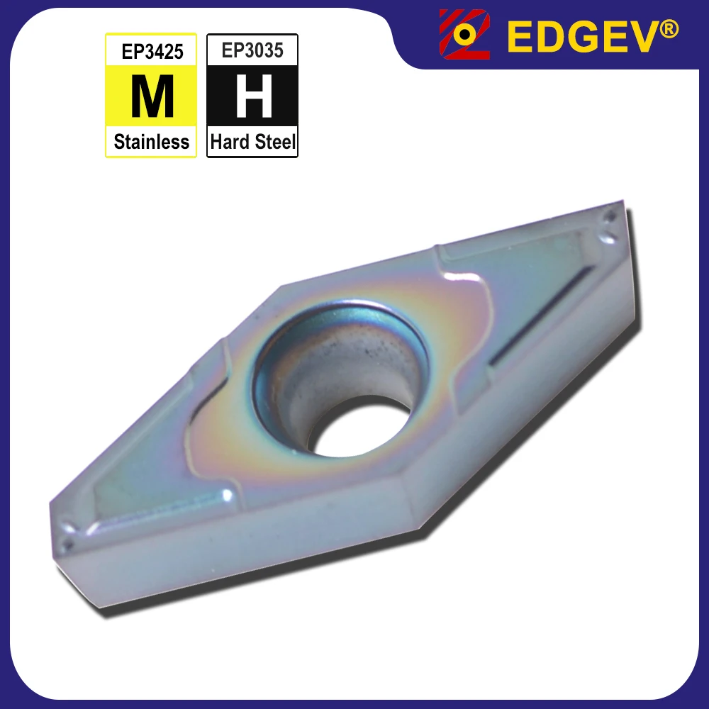 

VCGT1103003 VCGT110301 VCGT110302 tungsten carbide insert VCGT external turing tool high hardness steel cnc lathe cutter 10pc
