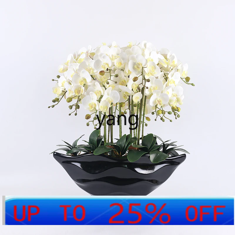 

LM fake flower large potted plant flower decoration table orchid ornament