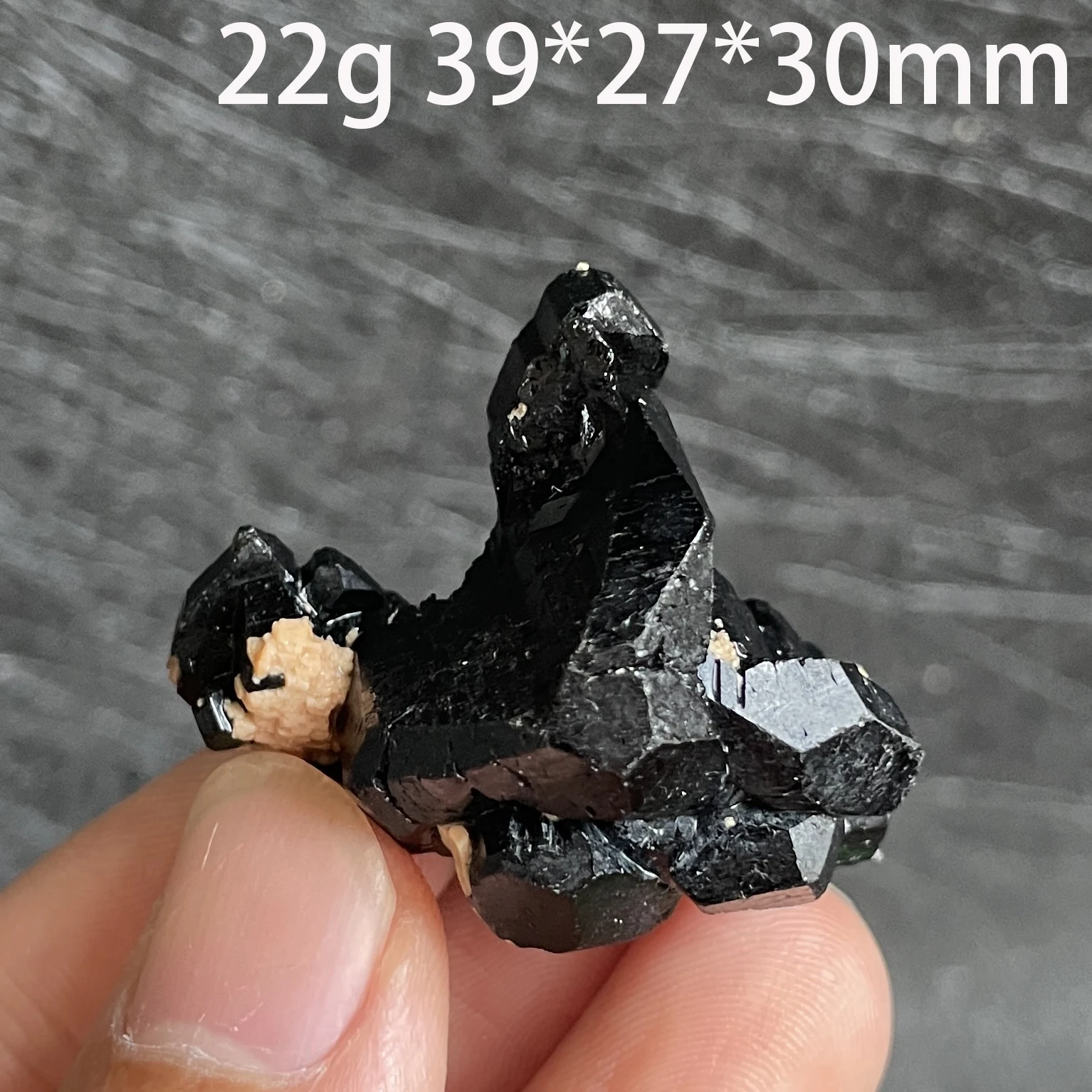 Natural Stone Black Rose Tourmaline Mineral Specimen Clear Quartz Crystal Cluster Rock Healing Home Decoration Gift