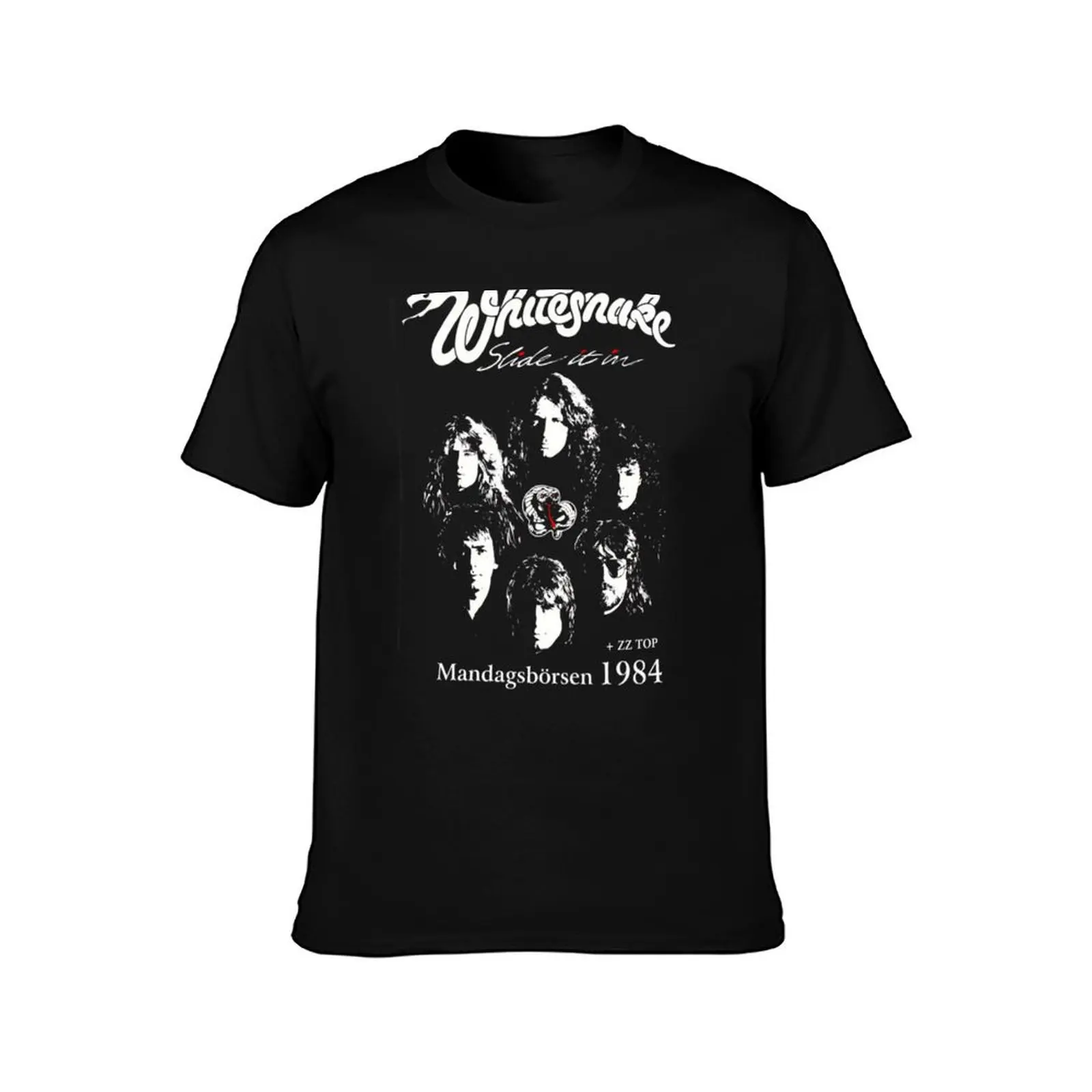 Retro Love Rock Tour 1984 Whitesnake Art Band Gift T-Shirt tops for a boy football t shirt mens graphic t-shirts hip hop