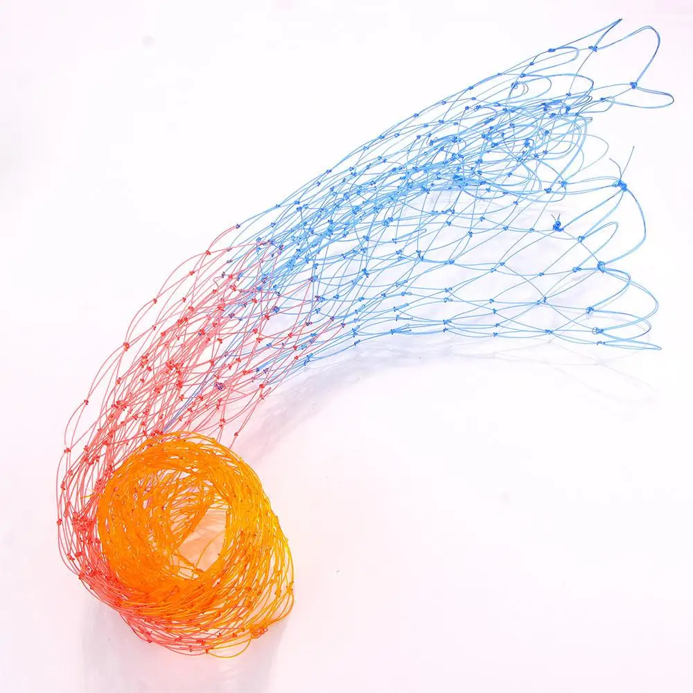 

High Quality Fishing Tackle Depth Folding Dip Net Fishing Nets Rhombus Mesh Collapsible Nylon