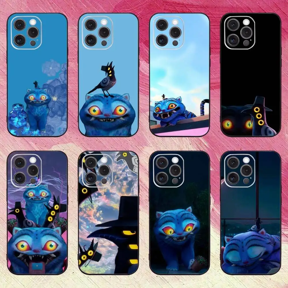 

Tiger D-Demon H-Hunters KPop Phone Case For iPhone17,16,15,14,13,12,11 Plus,Pro Max Soft Black Cover