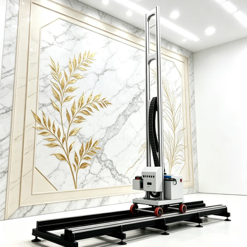 Customized Vertical Wall Printer Smart Flatbed for Commercial Wall Art Mural Cement Wood 9600dpi High Quality
