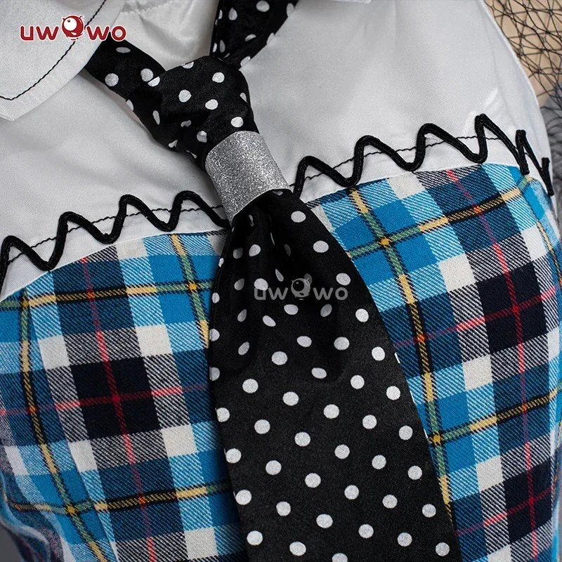 UWOWO Monster High Cosplay Frankie Stein 1 Cosplay Costume Suit Female Cosplay Dress Halloween Costumes Outfit