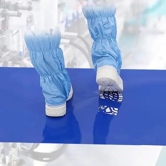 2025 Tappetino antistatico rimovibile usa e getta, senza polvere, per officina, laboratorio, speciale tappetino blu, tappetino per cenere appiccicose