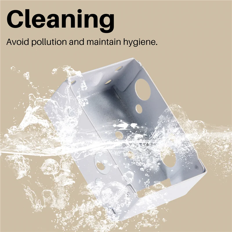 AEE8-4 Staffe cieche Staffa di montaggio per scatola a basso profilo da 2 pollici per poggiatesta (Bianco)