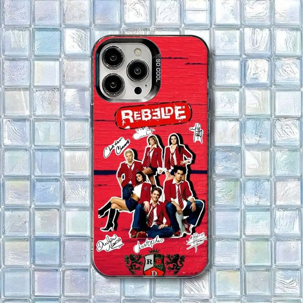 RBD REBELDE V.2 iPhone 16,15,14,13,12,11,8,7,Pro,Max,Plus,Mini,XS,SE対応 耐衝撃マットカバー