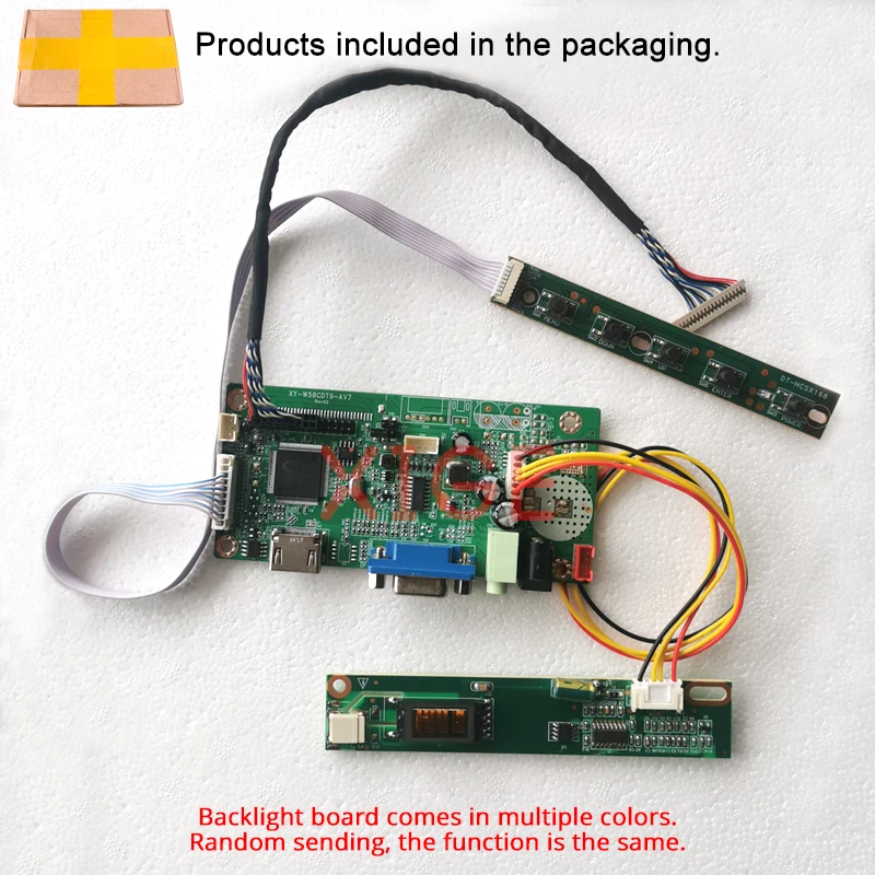Для LQ133K1LA4A LQ133K1LD4B LQ133K1LA04 B133EW01 Комплект платы привода ЖК-дисплея DIY 1-CCFL LVDS 20-контактный 1280x800 HDMI + VGA 1280*800