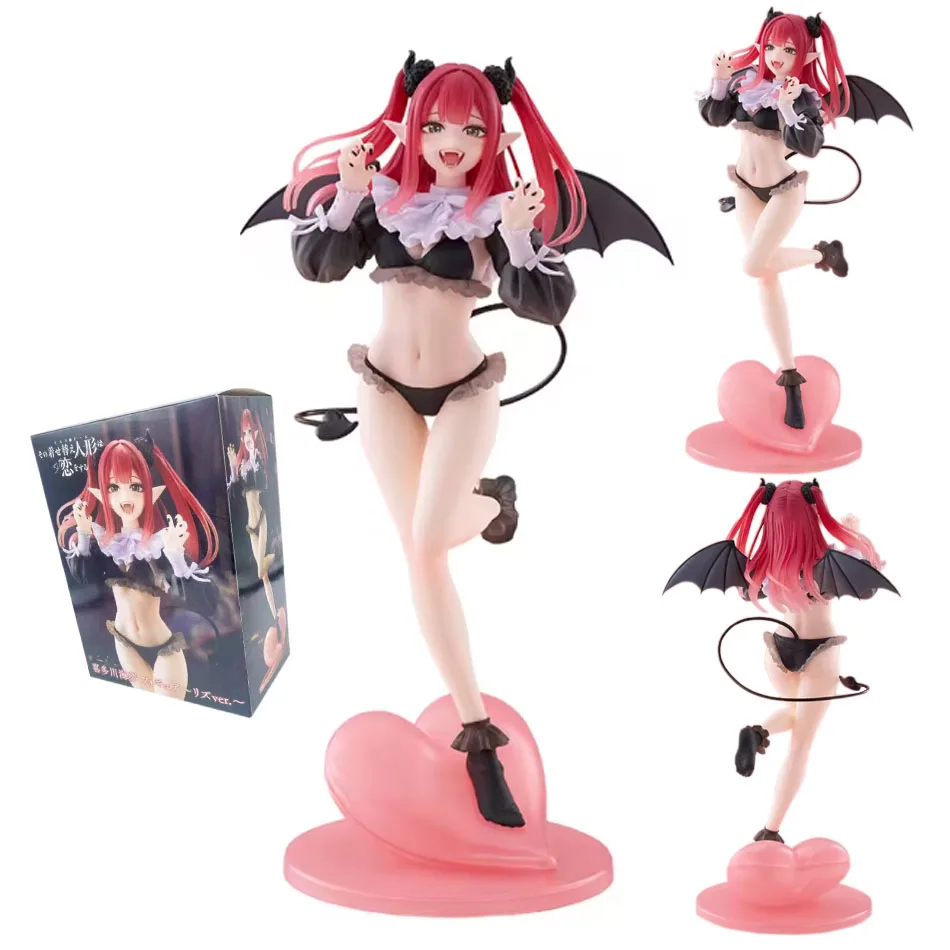 Hot Sale My Dress-Up Darling Kitagawa Marin Liz Ver Anime Character Succubus Action Figure Collectible Model