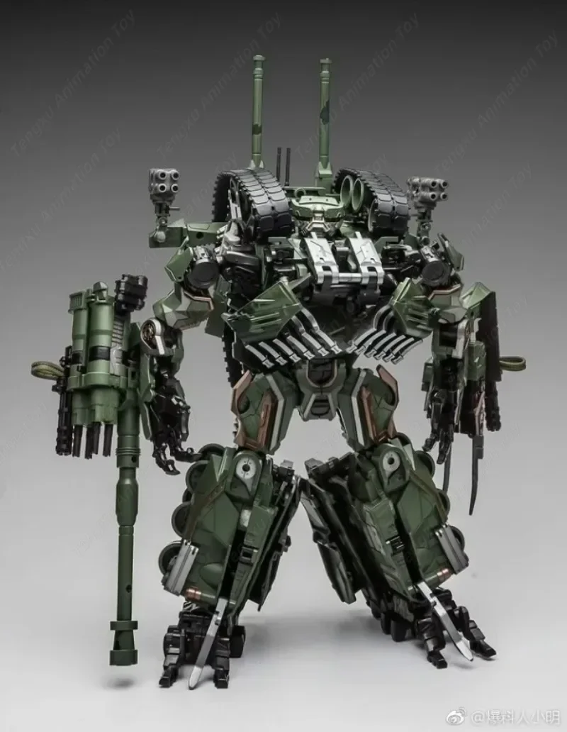 In Stock  Tank Transformation WJ M04 L-level Brawl Enlarged Version Armored Vehicle Model Decepticon Movable Robot Gift